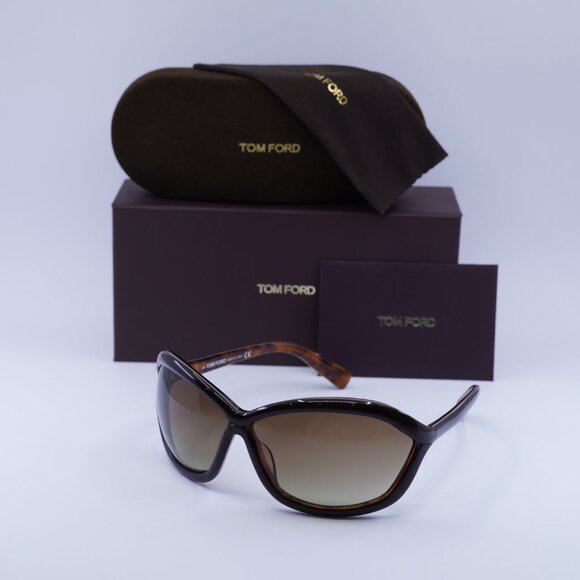 Tom Ford FT0122 PATEK 50F Geometric Sunglasses - Brown/Havana/Brown - Picture 6 of 8